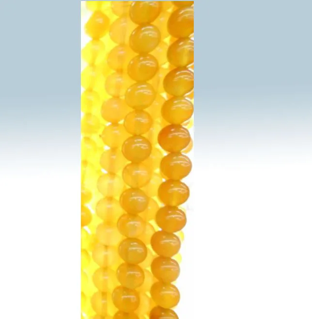 Круглый Форма желтый Натуральный камень бусины для самостоятельного