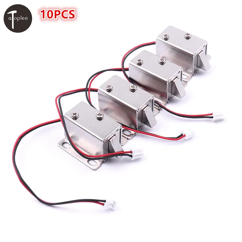 10 шт. сверхкомпактные замки DC 12 В/0 43 А|electric lock solenoid|lock solenoiddoor solenoid |