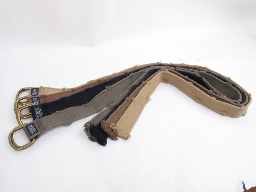 Брендовый холщовый ремень для мужчин новый дизайнерский высокого качества