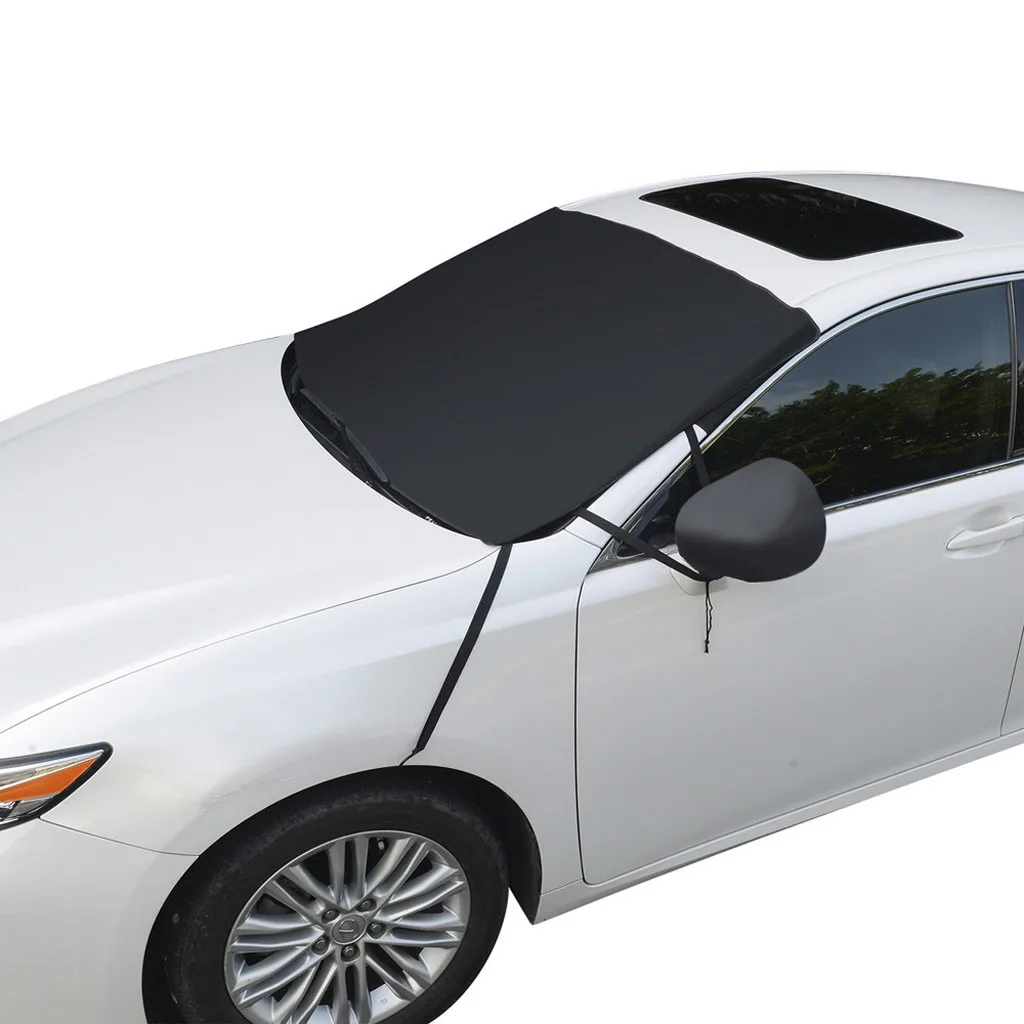 

Windshield Cover Car Snow Cover Car Windshield Cover Snow Protector Ice Blocked Front Window Protector Exterior Auto Accessories