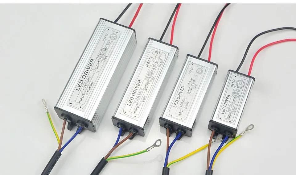 85 V-265 V к DC 24 V-38 V светильник, адаптер трансформатора 10W 20W 30W 50W COB светодиодный чип, драйвер питания для прожекторная софитная лампа