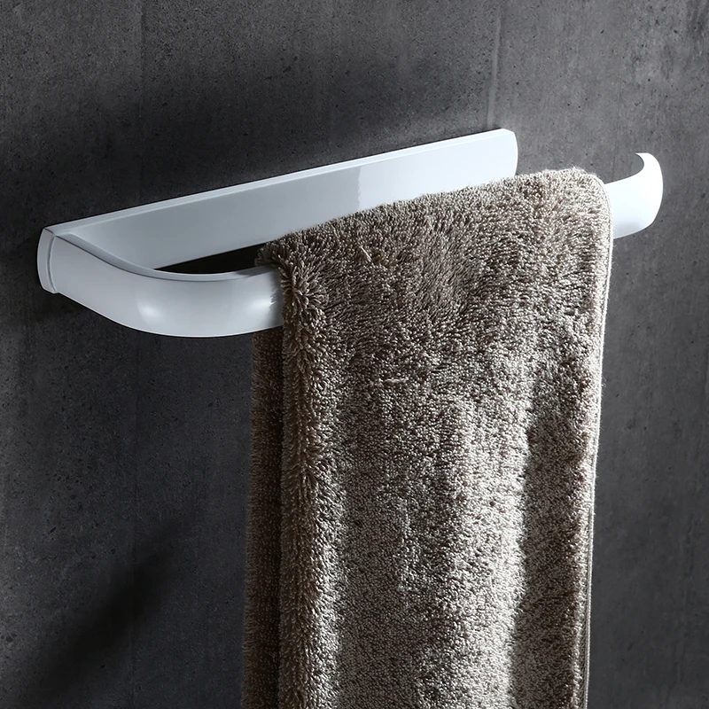 Модное Латунное белое кольцо для полотенец в европейском стиле квадратные