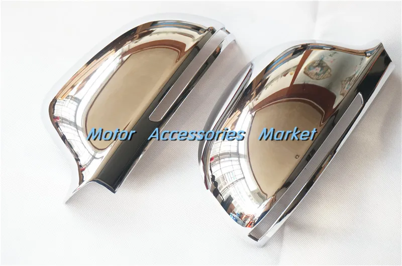 New Chrome Rearview Door Mirror Cover Trim For Audi Q3 2013 2014 2015 2016 2017 | Chromium Styling