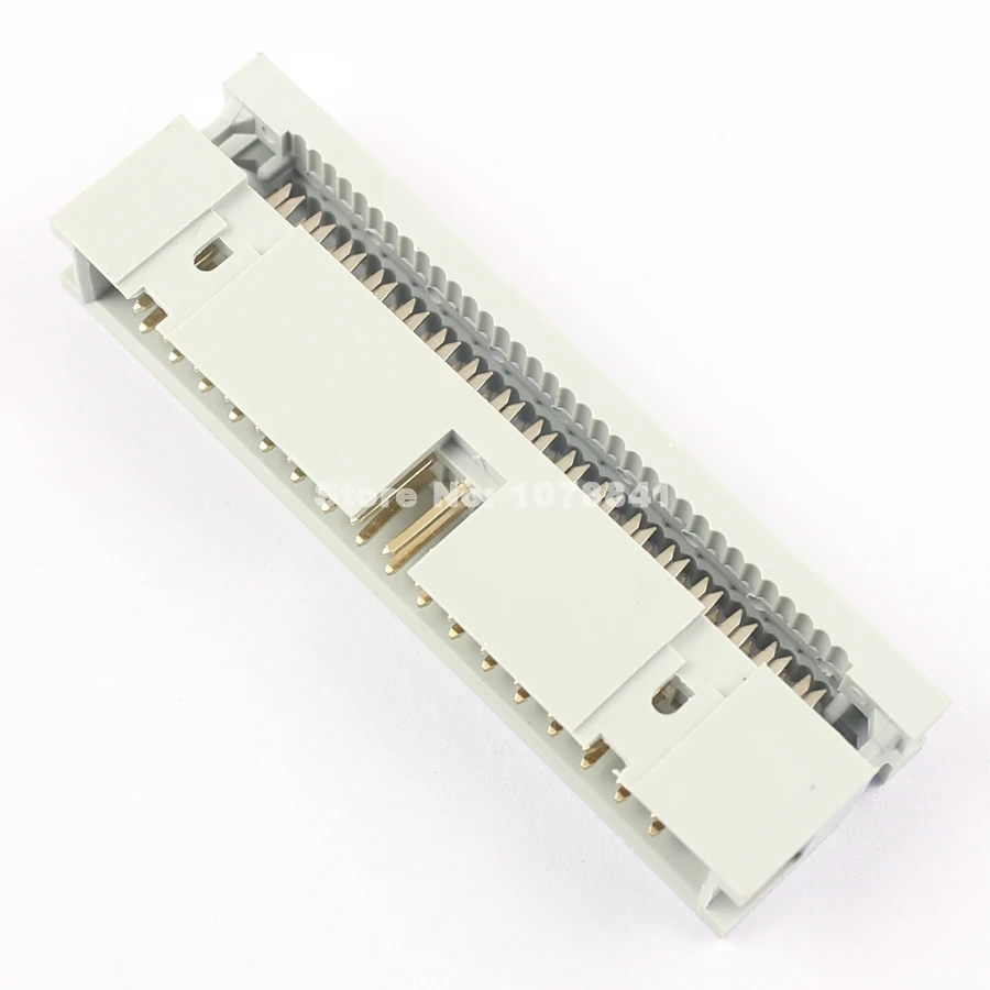 10 шт. 2 54 мм Шаг 2x17Pin 34 Pin типа папа прямой IDC заголовка коробки Кабельный