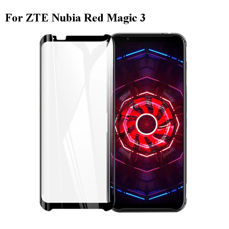 1 шт. 9H полноразмерная Защита экрана для ZTE Nubia Red Magic 3 Полное покрытие защитная