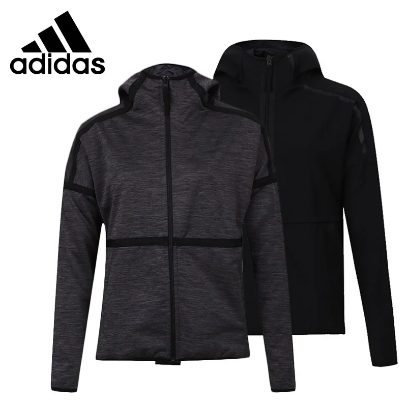 Женская двухсторонняя куртка Adidas W Zne SO Rev Hd спортивная с капюшоном оригинал |