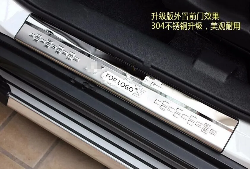 Аксессуары защитные накладки на порог для дверей 2014 2015 suzuki sx4 S CROSS|sill protectors|scuff