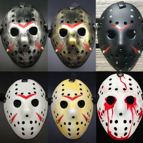 Stylish Jason Voorhees Friday the 13th Horror Hockey Mask Scary Halloween | Аксессуары для одежды