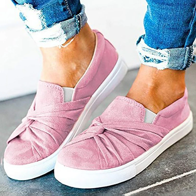 Новая женская обувь на плоской подошве из искусственной кожи повседневная 3