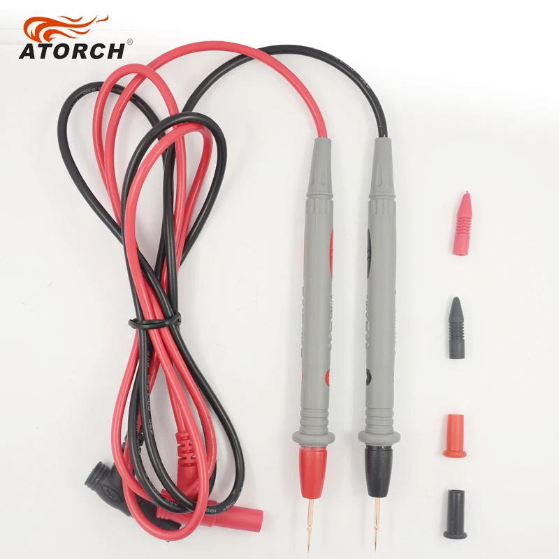 ATORCH Тестовые провода 1000V 20A Цифровой мультиметр ручка медные иглы тестовый провод зонд удлинитель Кабель