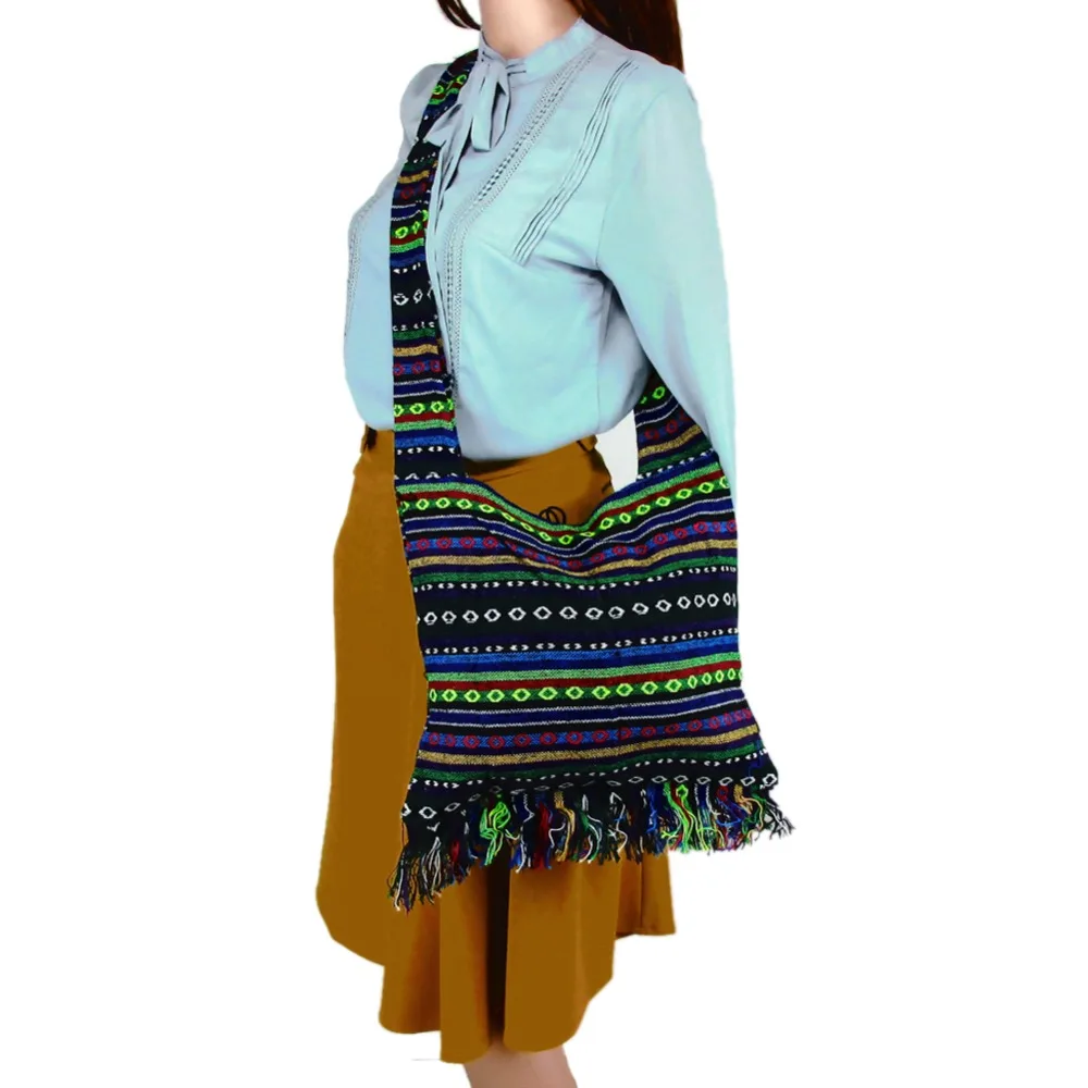 Бесплатная доставка винтажная сумка через плечо Hmong этническая тайская