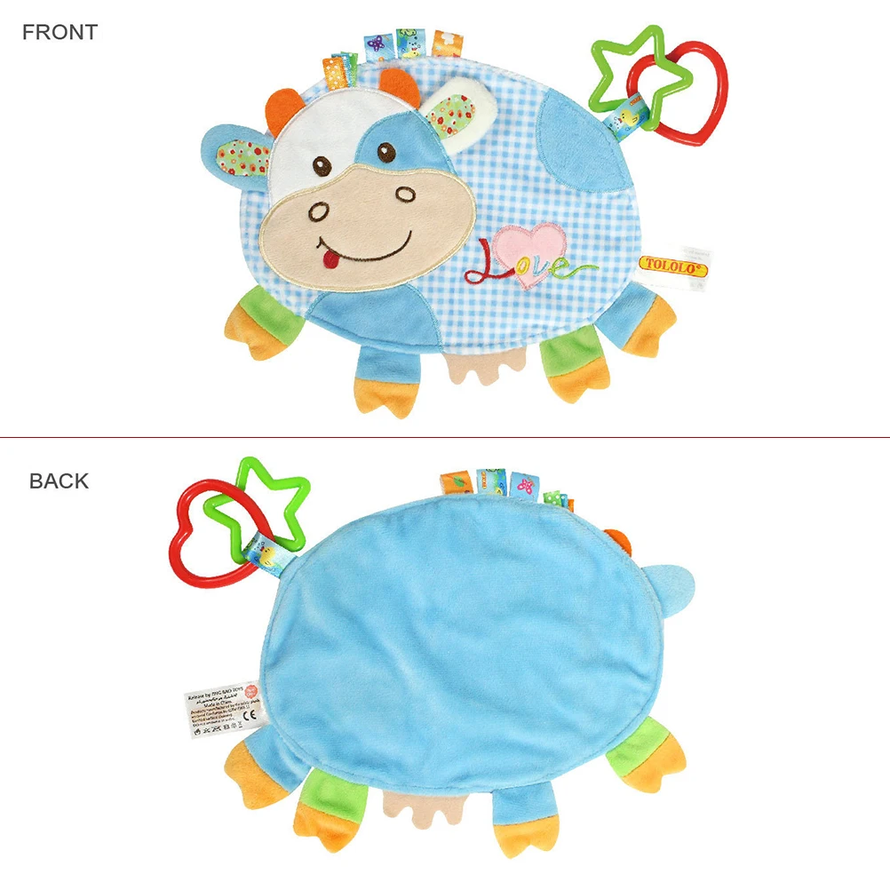 Детская мягкая игрушка полотенце для детской кроватки|Интерактивные игрушки