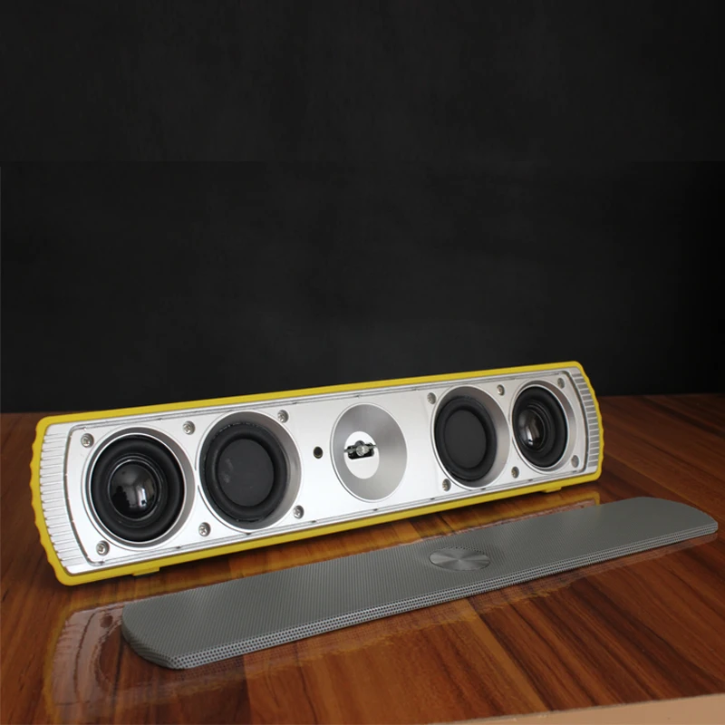 Портативная беспроводная Bluetooth Колонка Maiha мини стерео аудио звук с микрофоном