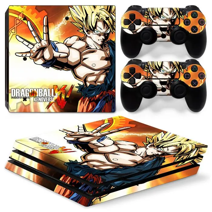 Наклейка кожи винил Пользовательская Настройка Стикеры для Sony PS4 Pro Dragon Ball - Цвет: TN-P4PRO-1401