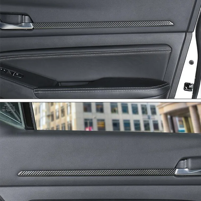 Tonlinker интерьер над дверной ручкой чехол наклейка для Nissan ALTIMA 2019 Стайлинг