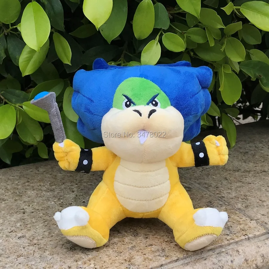 Плюшевая игрушка Koopalings человеческий копа 7 дюймов Bowser Son мягкая кукла