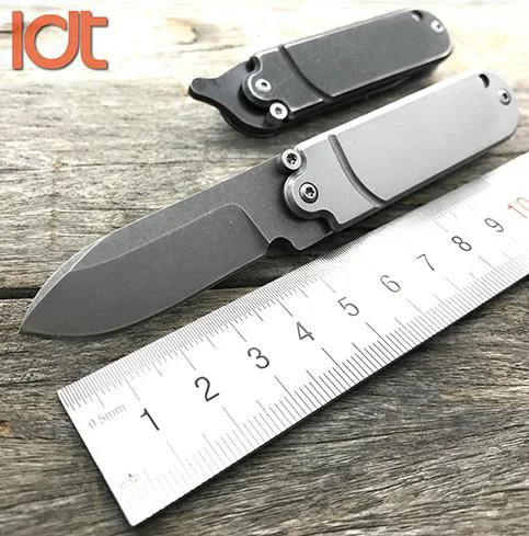 Sliver Handle LDT Bean Мини Складной нож 7Cr18Mov лезвие стальная ручка походные наружные карманные ножи военная утилита спасательный охотничий нож инструмент - Цвет: Sliver Handle