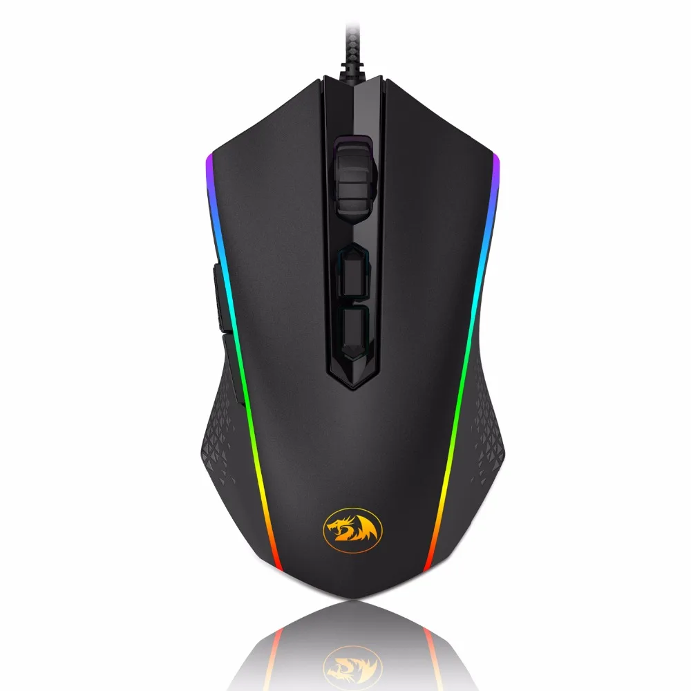 Игровая мышь Redragon Регулируемая DPI высокоточная программируемая игровая для