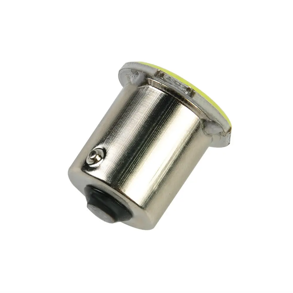10 шт. светодиодные лампы BA15S 1156 1157 P21W 6000k COB 12 чипов SMD В универсальный