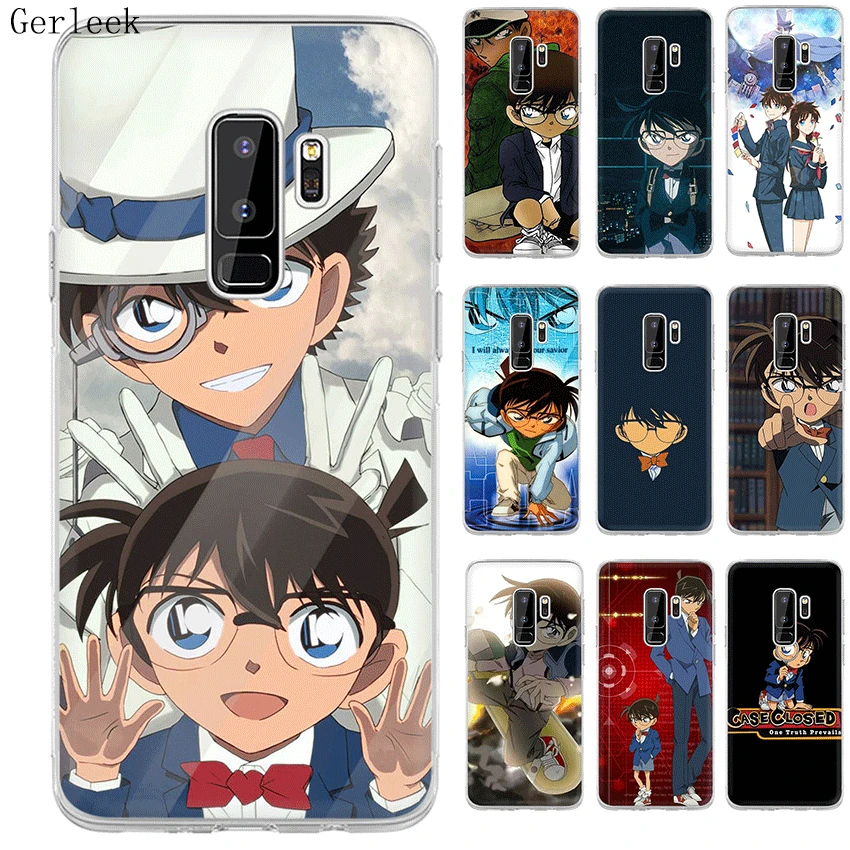Чехол для Samsung Galaxy J1 J2 J3 J5 J7 Prime 2015 2016 2017 Detective Conan жесткие чехлы ПК|Чехлы-накладки| |