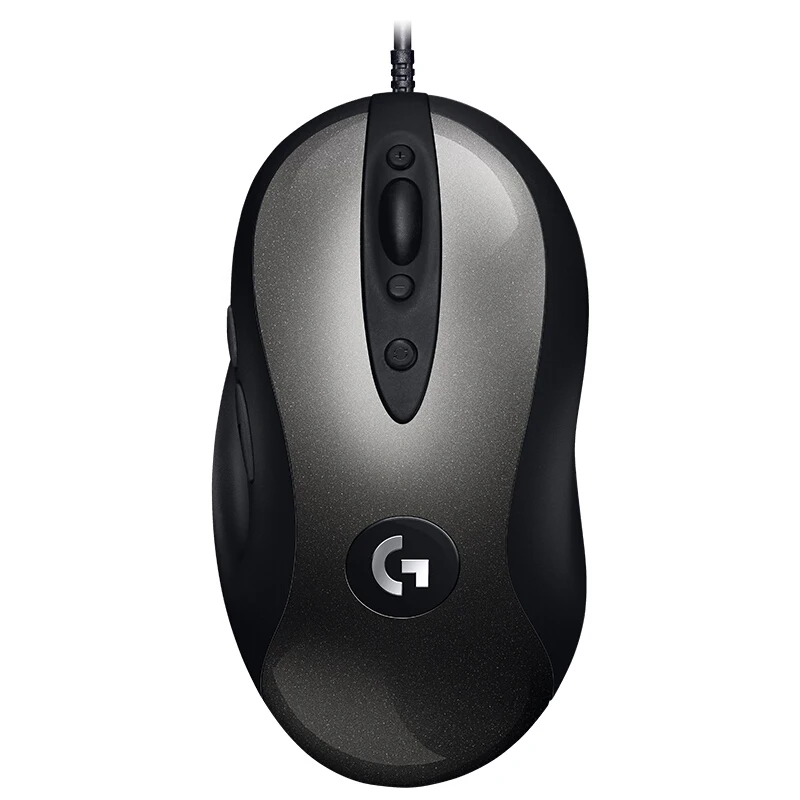 Мышь Logitech Mouse MX518 легендарная игровая мышь с мотором HERO Engine 16K DPI проводная Legend Reborn - Фото №1