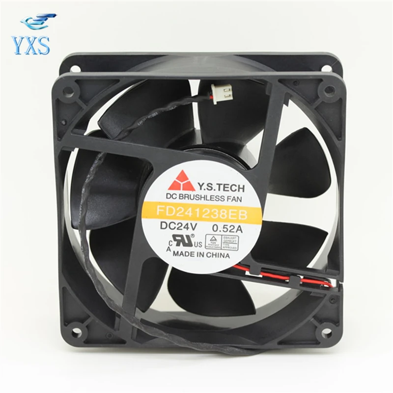 FD241238EB DC 24V 0.52A 9 84 Вт 3000 об/мин 12038 12 см 120*120*38 мм двойной шарикоподшипник Вентилятор