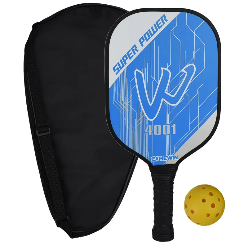 CAMEWIN 4001 углерода Pickleball Весло ракетка тонкий и быстро в сети - Цвет: PADDLE COVER BALL