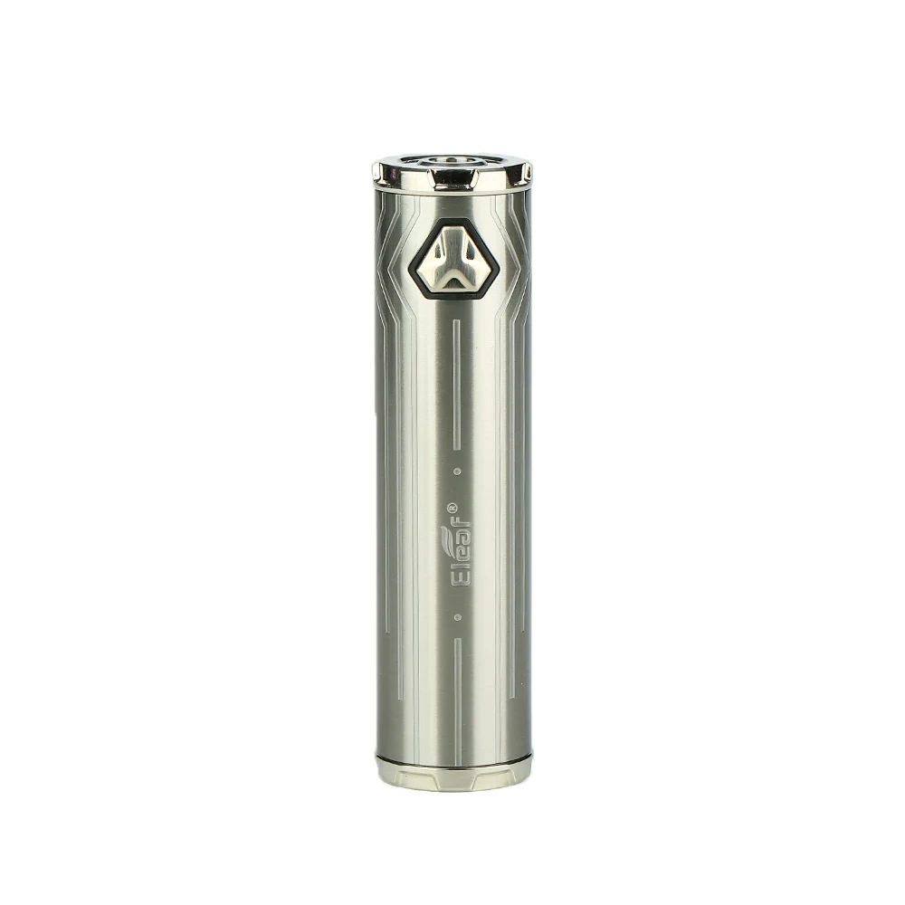 Серебристый Eleaf iJust 21700 мод без аккумулятора с четырехцветным светодиодный индикатором заряда батареи и 80 Вт макс. выход в виде трубки Vape Vs Ijust 2 - Цвет: Серебристый