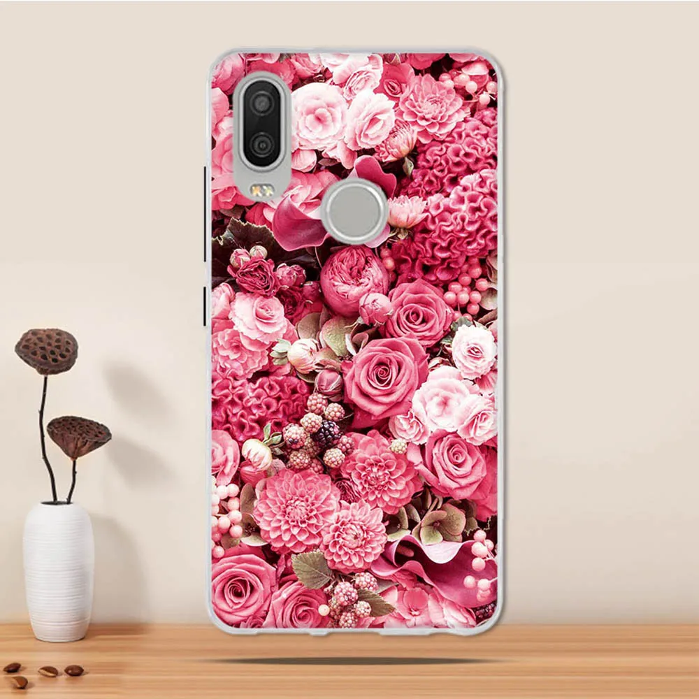 Чехол для BQ Aquaris X2 Pro мягкий силиконовый чехол из ТПУ 3d чехлы / Pro|Бамперы| |