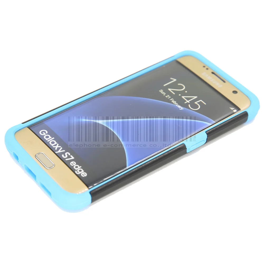Phone Case For Samsung Galaxy S7 Edge Dual Layer Tribal Totem Armor PC+Silicone Shockproof Protective Hard PC Back Cover |