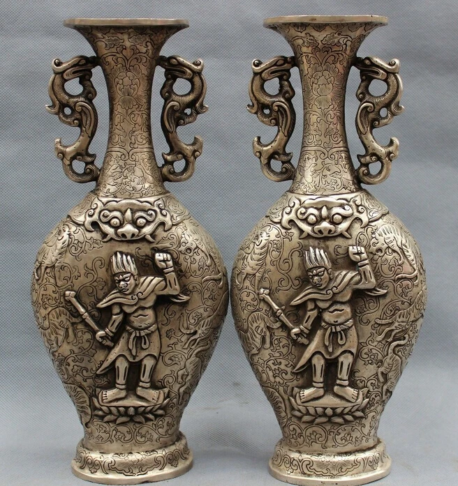 12 &quot клеймо тибет серебряные буддизм народная манджушри голова дракона статуя