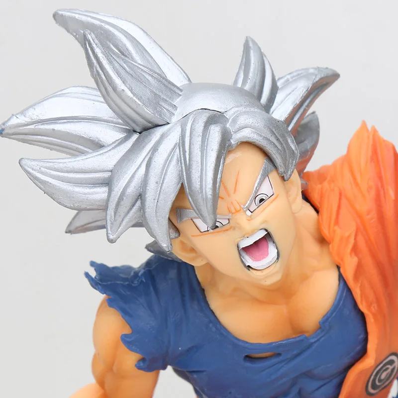 Dragon Ball Z BWFC лазурь фигурка Dragon Ball конечные солдаты синий гогета Бог, супер сайян Серебряный Сон Гоку ПВХ фигурка игрушка