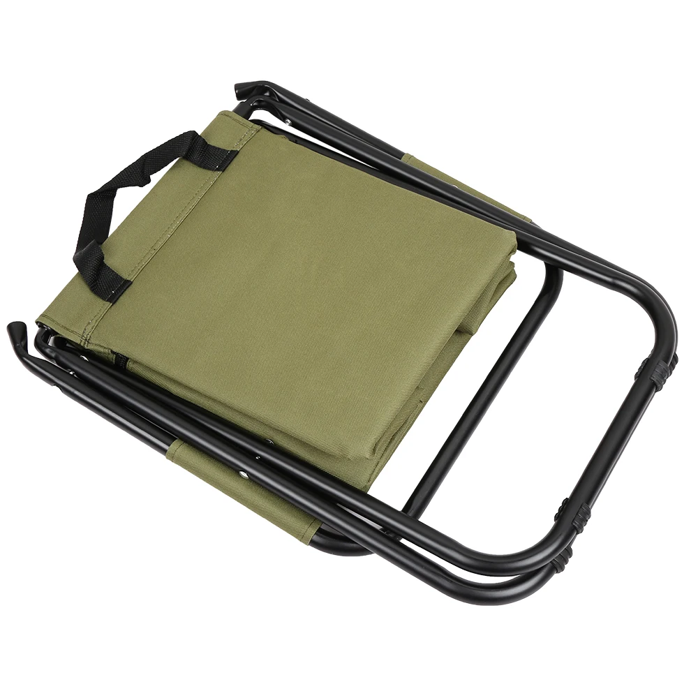 Противоскользящий складной стул со спинкой портативная ледяная сумка для