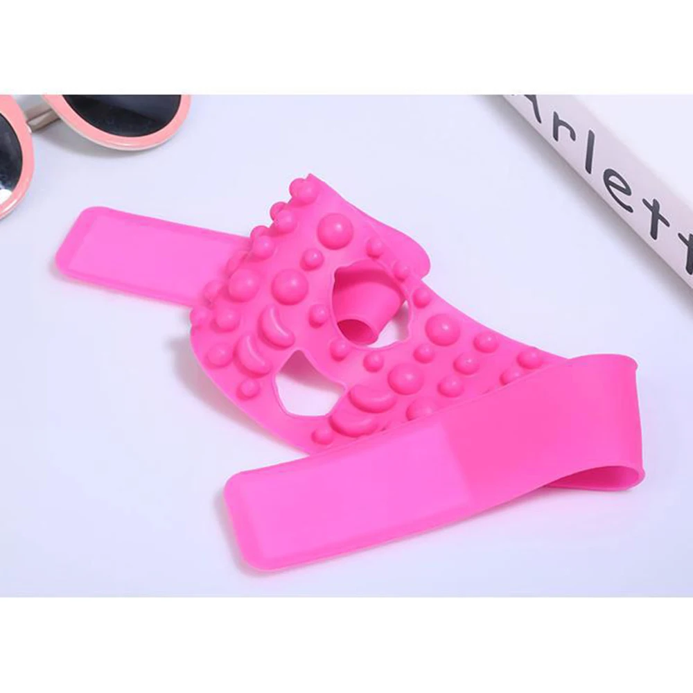 Новая силиконовая маска для похудения лица с треугольным вырезом 3D против морщин