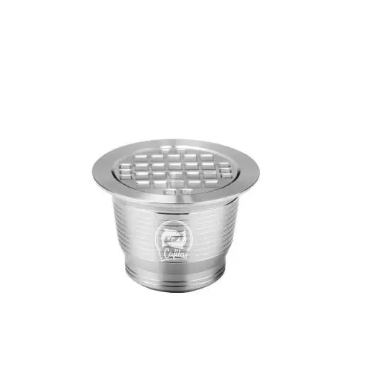 1 capsule Crema многоразовые кофейные капсулы для кофе, кофейные капсулы Nespresso из нержавеющей стали с квадратным отверстием Nespresso многоразовые капсулы - Цвет: 1 capsule
