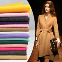 cashmere coat fabric 1 50 5m thick winter imitation wool cloth double sided fashion solid color sewing for women dress skirt