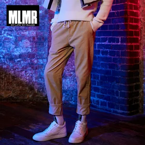 Брюки MLMR мужские вельветовые, эластичные уличные штаны, весна-лето  218314546