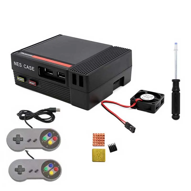 1 компл. Mini NESPI чехол посылка Raspberry Pi 3 2 B + NES Classic для RetroPie 3/2/B +|Аксессуары
