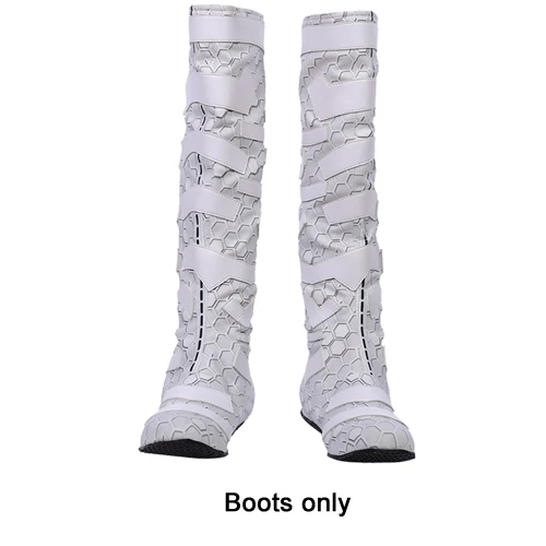 boots only Аквамен атланна косплей костюм карнавальный костюм Хэллоуина для взрослых косплей Королева Atlanna комбинезон необычный костюм на заказ - Цвет: boots only