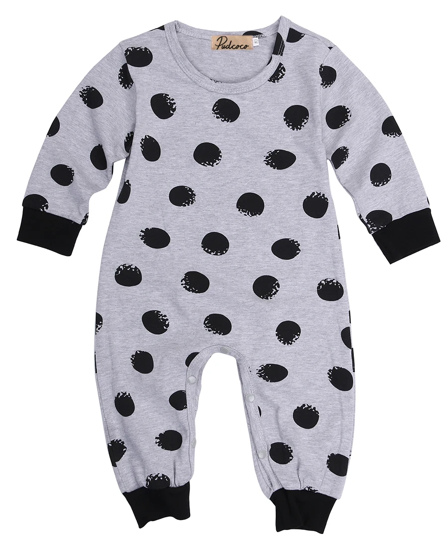 

pudcoco Newest Arrivals Hot Infant Newborn Toddler Baby Boy Girl Warm Casual Long Sleeve Cute Outfit Jumpsuit Romper Clothes