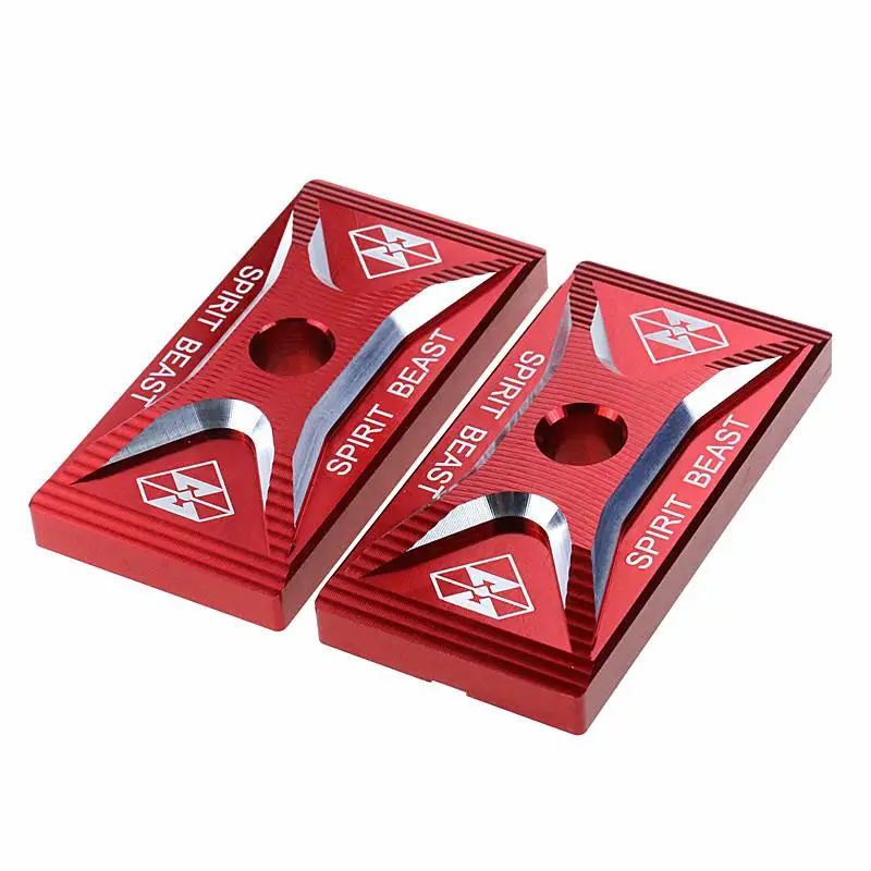 red one pair Дух зверя мотоцикл сзади маятниковая крышки для Honda Cb190 Cbf190r Yamaha R3 Suzuki Dl250 Gsx250 Cfmoto Gw250 Xj6f 2012 - Цвет: red one pair