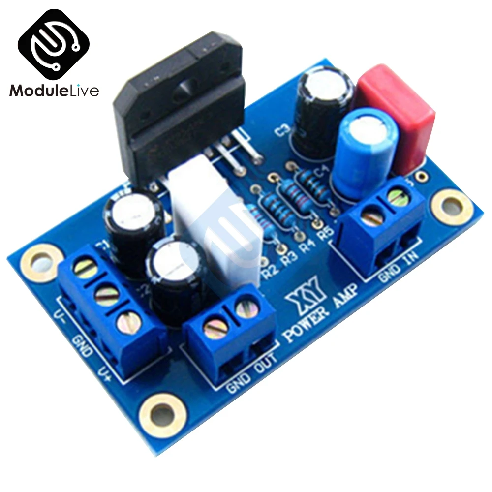 60 ВАТТ LM3886TF звук аудио моно-усилитель цифровой усилитель мощности DIY комплект плата AC 20~ 28 в 60 Вт Цифровой аудио стерео усилитель Diy Kit
