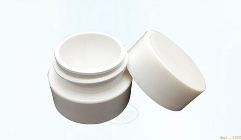 

FREE SHIPPING 100PCS White cream bottle 5ml/5g travel bottle#213134