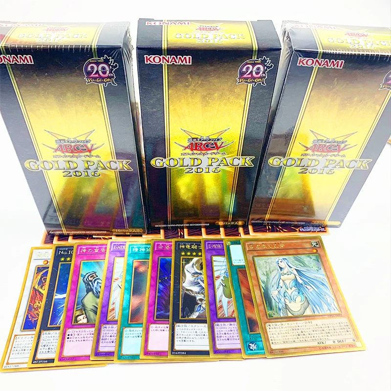Yu Gi Oh Золотой пакет 2016 GP16 Япония игра король карта анимация Карта Коллекционная