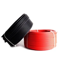 solar pv cable 10m 4 mm2 6 mm2 redblack for solar panel module home station solar kits diy system 10awg or 12awg