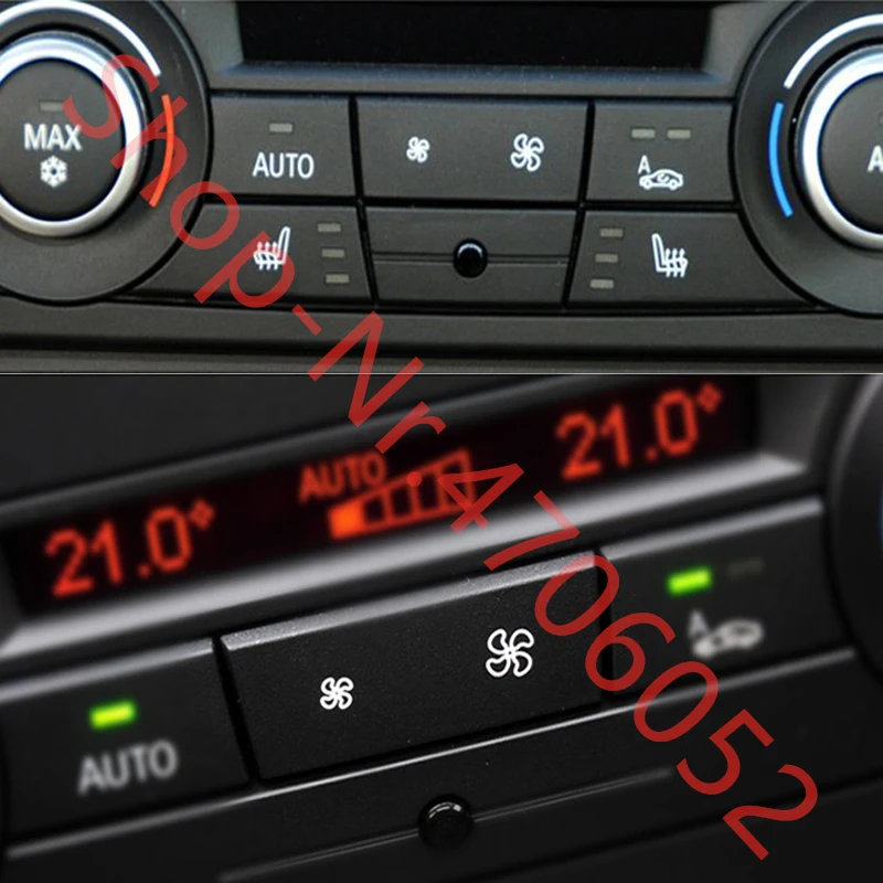 Панель управления климатическим вентилятором для BMW E90 E93 E88 X1 2009 2010|Переключатели