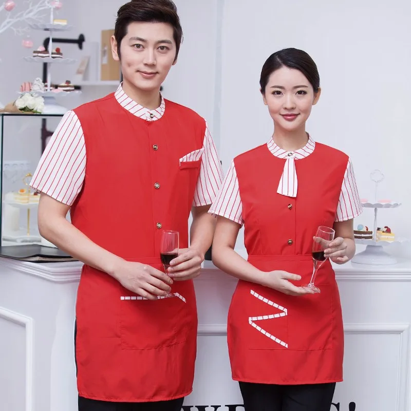 Форма для отеля фермерская Летняя женская одежда популярная Униформа с коротким