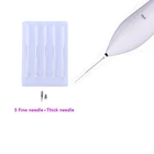 Иглы для ухода за кожей, точечная ручка, иглы для удаления Кротов, средство для удаления темных точек, ручка для удаления кожи, бородавок, инструмент для удаления татуировок, иглы