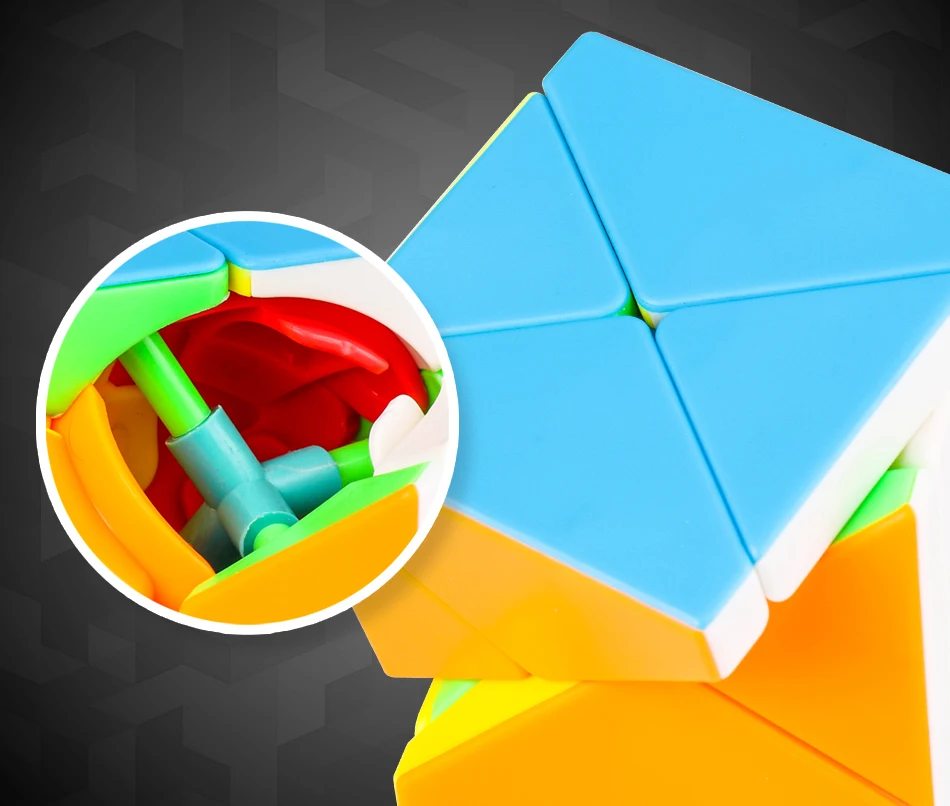 Moyu класс X странная форма Stickerless Professional Скорость magic Cube обучающая красочная игрушечные лошадки для детей