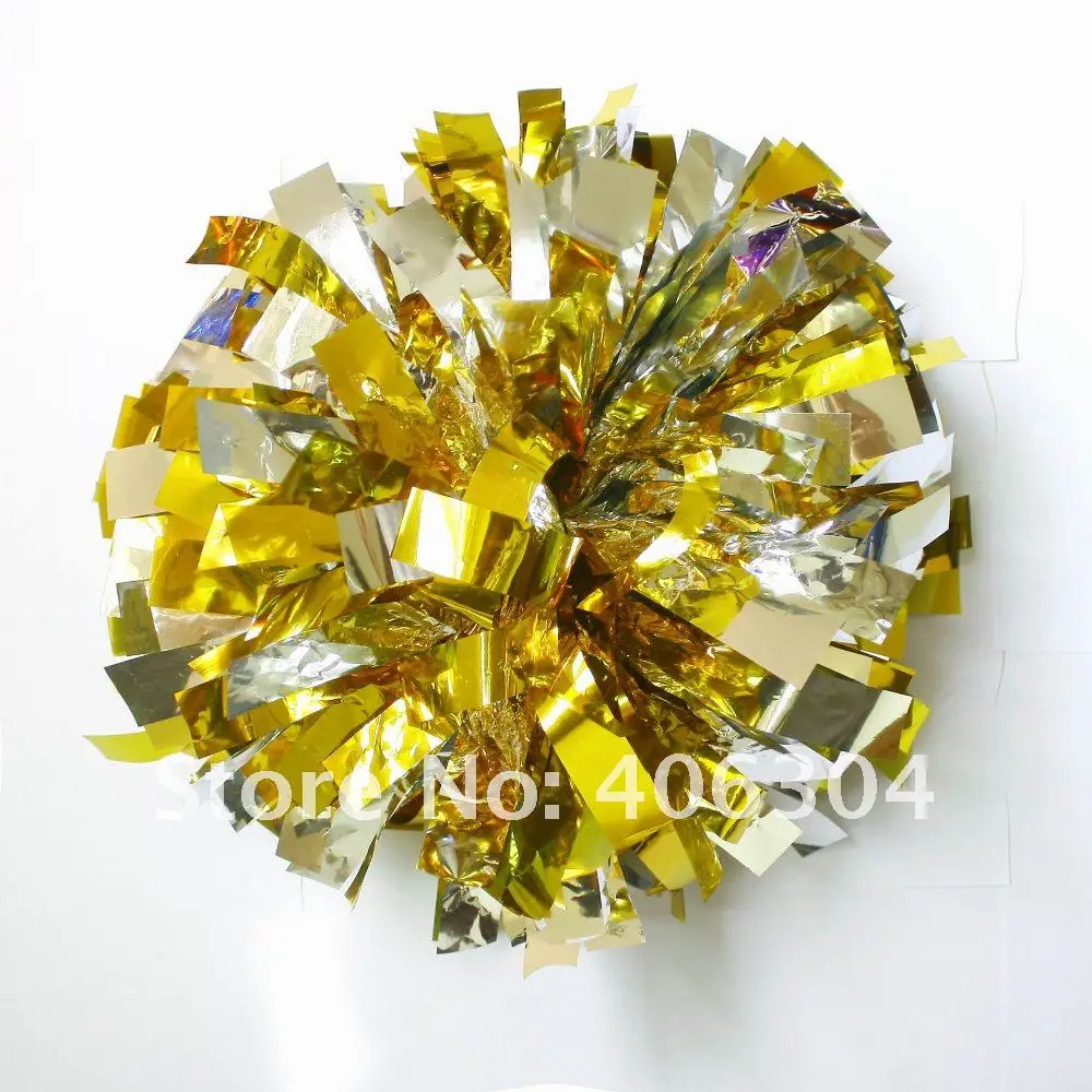 Fadeless Pompom Cheering помпон с металлическим помпоном, 80 г(5 см ширина полосы) бальный костюм